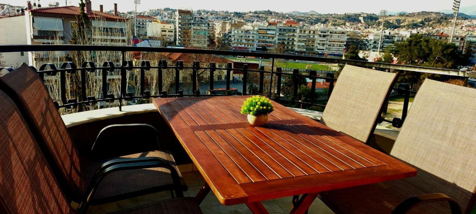 Sky View Suite Serres Exterior foto