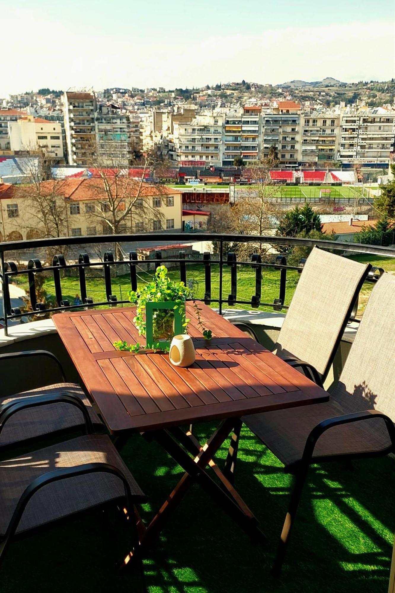 Sky View Suite Serres Exterior foto