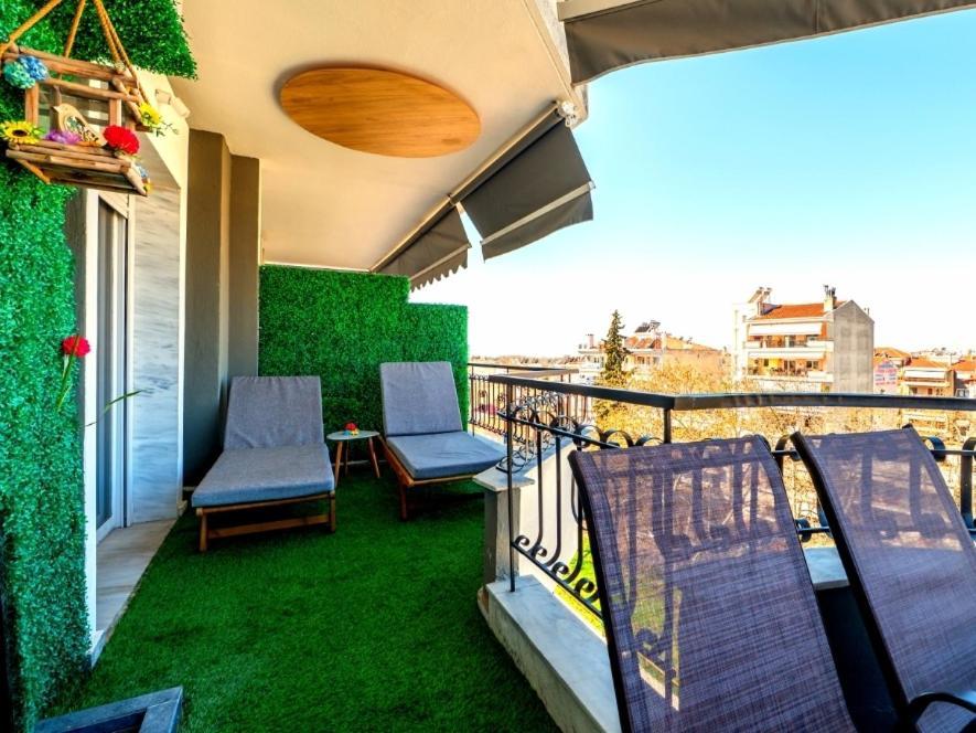 Sky View Suite Serres Exterior foto